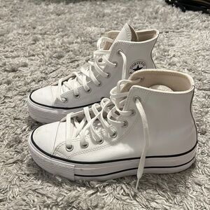 Hightop Platform Leather Converse